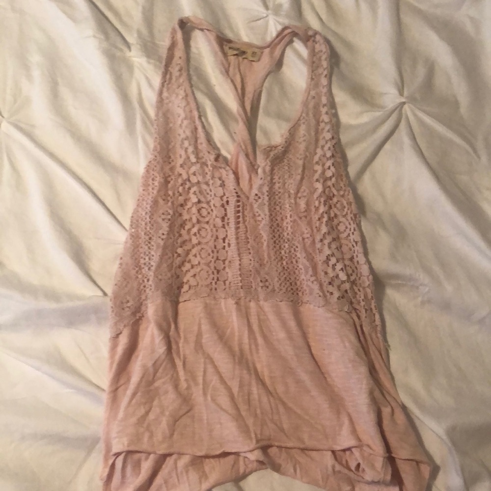 Lace tank top
